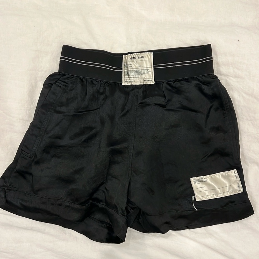 Helmet Lang Silk “Boxer Shorts”